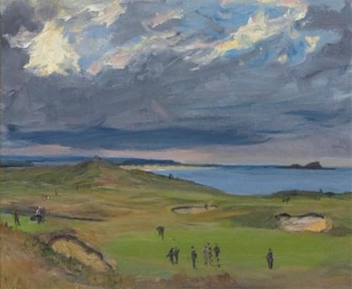 Cuadro de lienzo de golf John Lavery 60x90cm para decoración de interiores