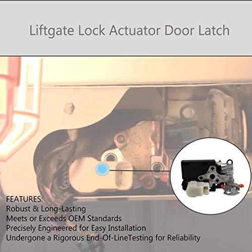 image for RANSOTO Liftgate Lock Actuator Door Latch Motor Compatible with Chevro