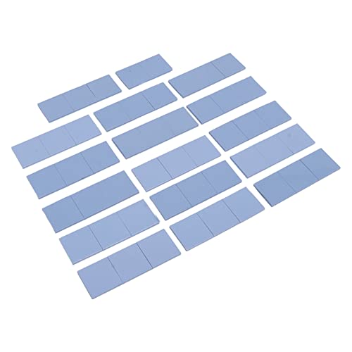 Syrisora ​​50PCS Almofadas de Silicone Condutoras Térmicas Folha de Condução de Calor para Telefone