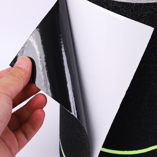 Image of Anti Slip Tape with Glow in Dark Strips 4 in x 20 FT,Non-Skid Tape Night Visibility Non-Slip Roll, Anti-Slip Strips for Stairs Ramps Floors Decks & Slippery Surfaces