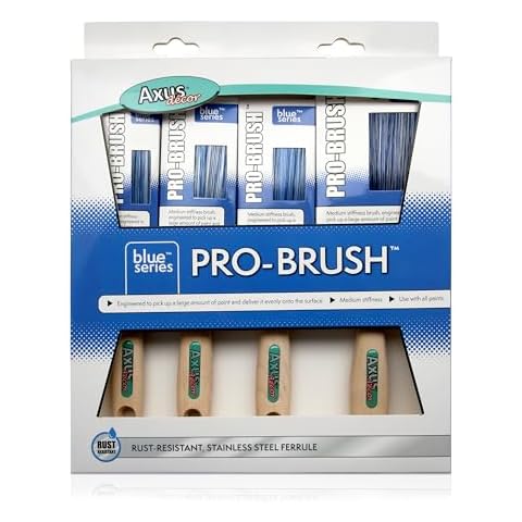 Axus Decor Pro Paint Brushes Set of 4 Cover