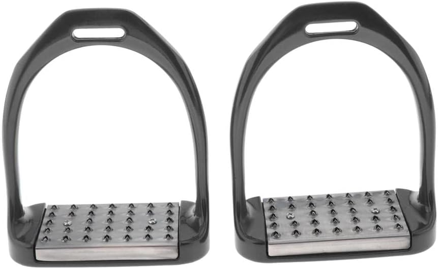 大人用プレミアムあぶみ 1組 しっかりしたカラーペイント 滑り止めパッド付き