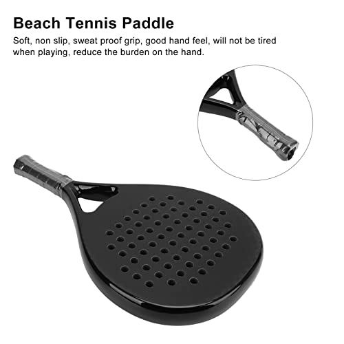 Raqueta de Beach Tennis LICAEVEY Fibra Carbono Negra miniatura 2