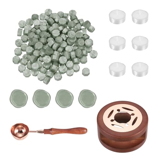 Kit cachet de cire PATIKIL pour réussir facilement vos sceaux sans brûler la cire