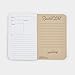 Word. Notebooks Adventure Log Pocket Travel Journal - Mini Notebook for Trips, Bullet Journals, Notepads (3 Pack)