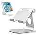 Produktbild LURICO Tablet Ständer -Verstellbare Tablet Stand, Handy Ständer, Tischplattenhalter, Tablet Staender, Universal Halter, Halterung, Geeignet für iPad Ständer, iPad Pro 9.7/10.5/12.9, iPad Air iPad Mini
