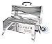 Magma Cabo Grill - Marine-Grade Stainless Steel Barbecue Grill for Boats - Portable Propane Gas with 9”x18” Grilling Surface - Heat-Resistant Handle, Fold-Away Legs - Ideal Boat Accessory