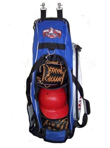 HOOPSKING Muhl Tech Bat Bag - Baseball Softball Training Equipment for Skill Development, Drills, and Practice