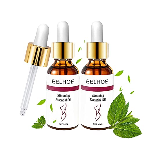 ergou 2PCS Belly Slimming Massage Oil, Curvy Beauty Belly Shaping Oil, Fat Burning Oil for Belly Massage, Anti Cellulite Firming Body Shaping Oil