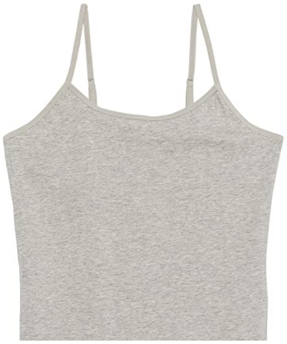 Calvin Klein Girls' Cami Top 2 Pack, Heather Grey/Black, S #TOP2