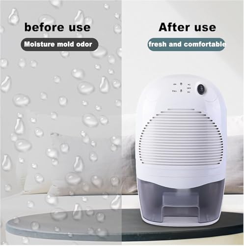 Deshumidificador de 1.5L para el hogar con potencia de 88W eficiente 6