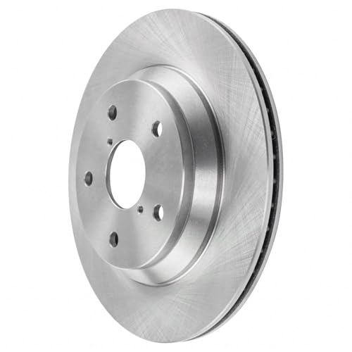 Image of Detroit Axle - Rear Brake Kit for 2019 2020 2021 2022 2023 | Subaru Crosstrek w / Electric Parking Brake, Disc Brake Rotors Ceramic Brake Pads w / Hardware Replacement 11.22 inch inch Rotors