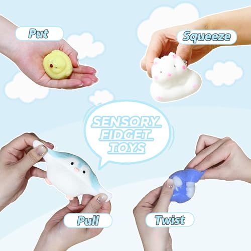 8 Pcs Taba Squishy Pack - Kawaii Squishy Box - image 3