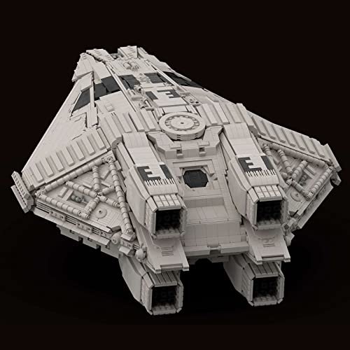YLPCK Technik Raumschiff Modell, 8042 Teile Groß Sci-Fi Sternenzerstörer Bausteine MOC-87504 Der Narcissus UCS Super… – Bild 7