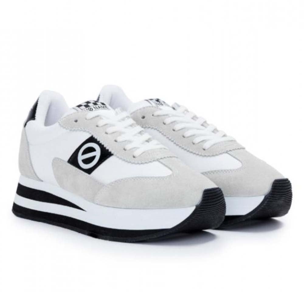 No Name Flex Jogger Trainers Women White - UK:5.5 - Low Top Trainers Shoes
