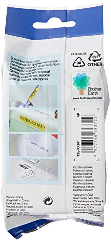 Brother TZe FX261 sur Rouleau 3 56 cm x 8 1 cassette ruban flexible - vue 3
