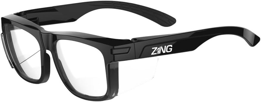 Z-Force 20-505シリーズ ANSI Z87 2-in-1 安全メガネ サイドシールド付き