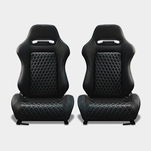 MODAUTO Asiento Deportivo N590LR Negro