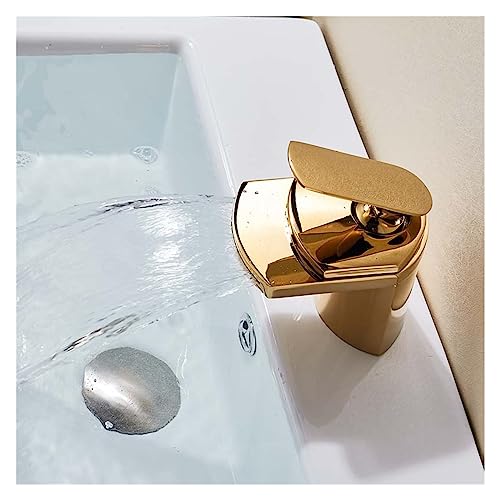 Mitigeur cascade laiton chrome au design épuré et moderne