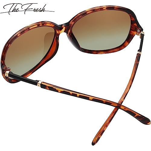 Image of The Fresh Women's Oversized Square Jackie O Cat Eye Hybrid Butterfly Fashion Sunglasses - Exquisite Packaging