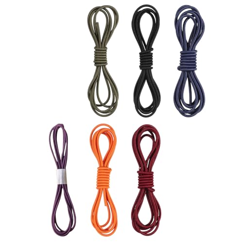 ULTECHNOVO Bandas Elásticas de Nylon para Cuadernos 6 Piezas Multicolor, Cordón Elástico Ajustable para Diarios de Viaje, Álbumes y Organización en Oficina y Hogar