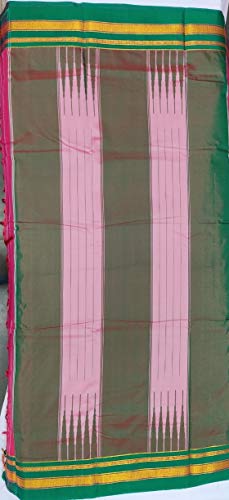 Image of Ambica ILKAL SAREE Women's Handloom Cotton Silk Saree (SUVIDH)