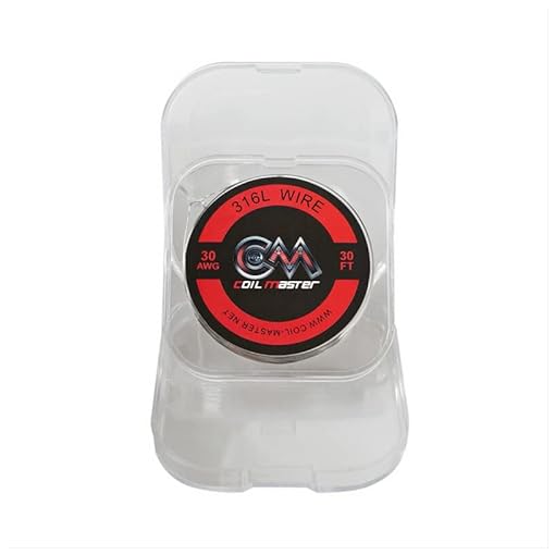 Original Coil Master Wickel-/Heiz-Draht Edelstahl 316L, 30 AWG, 9m – Bild 4