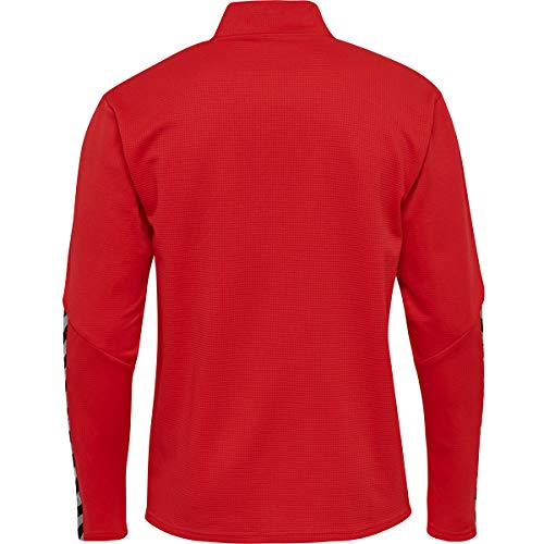 Hummel Hmlauthentic Kids Half Zip Sweatshirt Color: True Red_Talla: 140 - 2