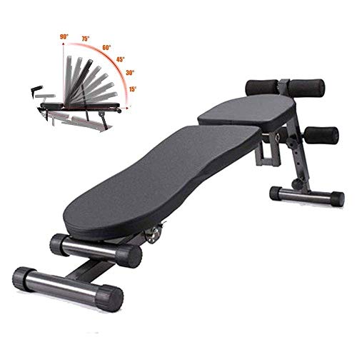 DFGHNBVC Banco De Pesas Multifuncional para Equipos De Fitness, Banco con Mancuernas, Banco para Sentarse, Banco De Fuerza Ajustable, Equipo De Fitness para El Hogar, Banco De Gimnasio