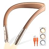 enclize Rechargeable LED Neck Reading Light, Book Lights for Reading in Bed,Stepless Dimming Book Li