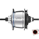 shimano 8 gang nabenschaltung ritzel  SHIMANO Nabe ALFINE Di2 8-Gang SG-S505 Scheibenbr. 32L. 135mm 187mm Silber