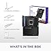 NZXT N9 X870E - AMD X870E AM5 ATX Gaming Motherboard for Ryzen 9000/8000/7000-20+2+1, DDR5, 4X M.2, PCIe 5.0, Wi-Fi 7, 5GbE, USB 4 – Full-Metal Cover, M.2 Quick-Release Latches – Black