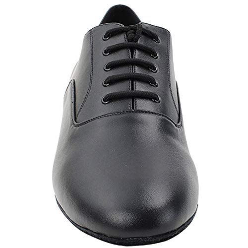 Very Fine Men's Ballroom Salsa Coaching Dance Shoes C919101DBEB Double Sole Dance Shoes (Bundle of 5) 1 Inch Heel3