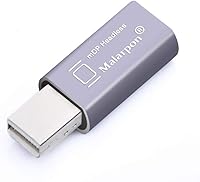 Vista 24 de Enchufe simulado HDMI compatible con pantalla sin cabeza emulador DDC EDID Headless Ghos con Windows Mac OSX Linux Ideal para aceleración