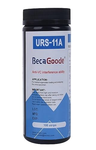11-in-1 rapid urine-test strips 11 parameters for ketosis ph protein uti and more in your body-100 count