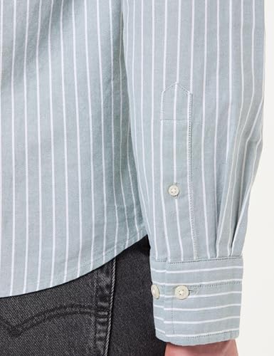 GANT Light Sacker Rib Ls Polo, Mélange de graines, XL Hommes