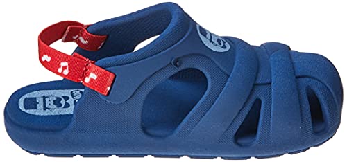 Sandália Mundo Bita Comfy, Grendene Kids, Bebê Unissex, Azul/Vermelho, 20/21
