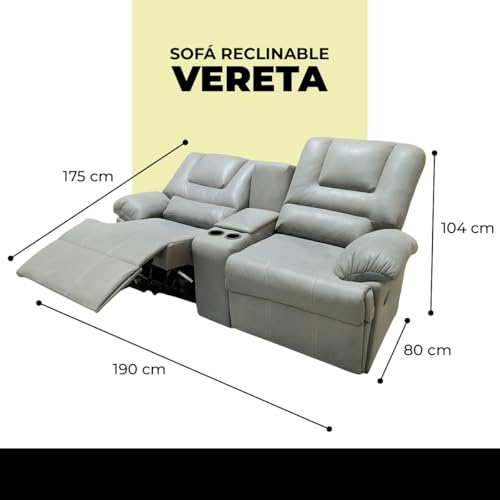 La mejor selección de Sofa Reclinable Doble los mejores 10. 30 Imagen adicional