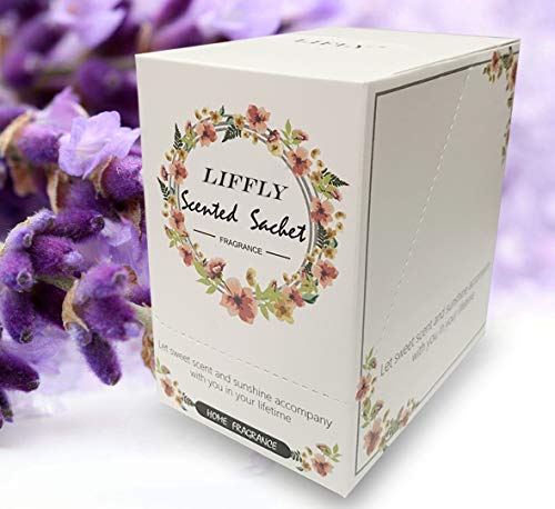 Liffly 14 Packs Fresh Linen Scented Sachets Bags Fit Drawers And Closets Gift Box thumb #5