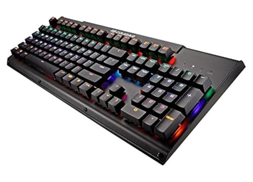 COUGAR Teclado mecánico para videojuegos Ultimus RGB multicolor – Diseño nórdico