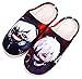 WANHONGYUE Anime Tokyo Ghoul Pantoufles de Maison Homme Femme Hiver Chaude Peluche Chaussons Intérieur Extérieur Antidérapant Slippers