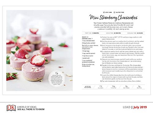 Keto Sweet Tooth Cookbook: 80 Low-carb Ketogenic Dessert Recipes for Cakes, Cookies, Pies, Fat Bombs, Shakes, Ice Cream, and More