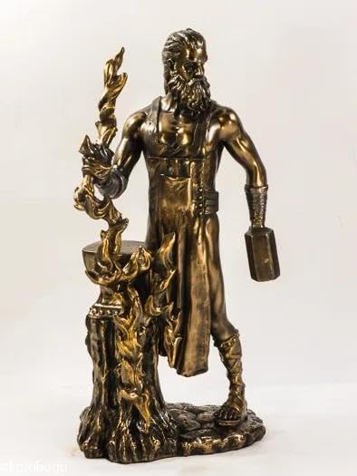 ヘパイストス（ヘーパイストス）　【炎と鍛冶、工芸の神】ギリシア神話 置物 Amazon.co.jp: ヘパイストス（ヘーパイストス） 炎と鍛冶、工芸