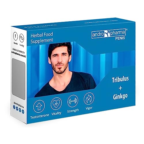 Pastillas para Aumentar la Libido | Potenciadores Masculinos para Tratamiento de Alargamiento y Agrandamiento en Hombres - Andromedical | 4 Cajas
