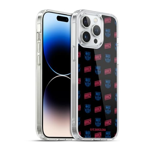 Funda gel iPhone 14 Pro Max FC Barcelona carcasa flexible silicona 1