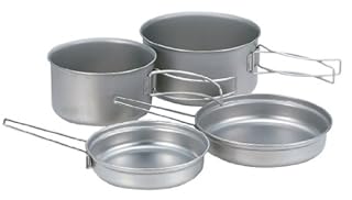 Snow Peak Multi Compact 4 Piece Titanium Cook Set (B0006OQC0M)