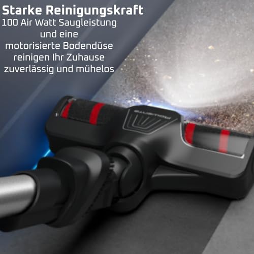Rowenta X-Force Flex 9.60 Complete, Akku Stab-Staubsauger, tiefenreinigende Kraft, Akku Staubsauger mit 100 AW… – Ansicht 3