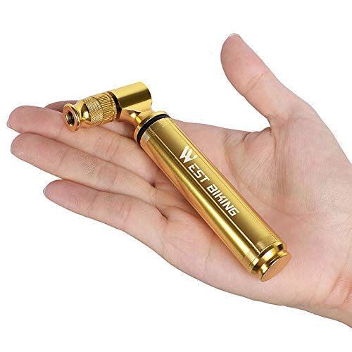 Bomba de bicicleta, Romacci Bomba de ar portátil de bicicleta 160 PSI Bomba de ar de ciclismo Bola d