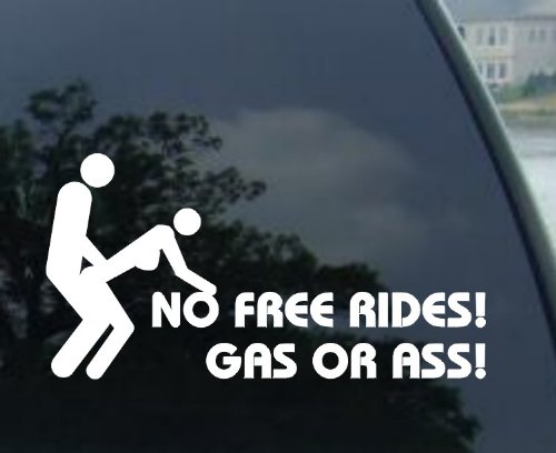 NO FREE RIDES decal for MASERATI Gran Turismo Cambiocorsa Quattroporte Executive GT Spyder Coupe Gran Sport Merak Khamsin Turbo TC MC