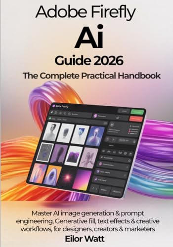 Adobe Firefly Ai Guide 2026: The Complete Practical Handbook: Master Ai Image Generation, Prompt Engineering, Generative Fill, Text Effects & Creative Workflows For Designers, Creators & Marketers